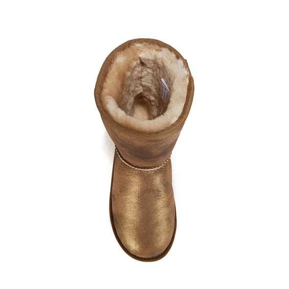 COSY SHORT ANTIQUE GOLD - Australia Luxe Collective
