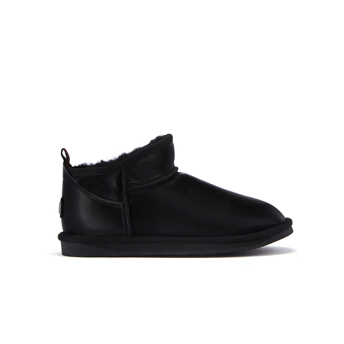 australia luxe COSY ULTRA SHORT SATIN BLACK
