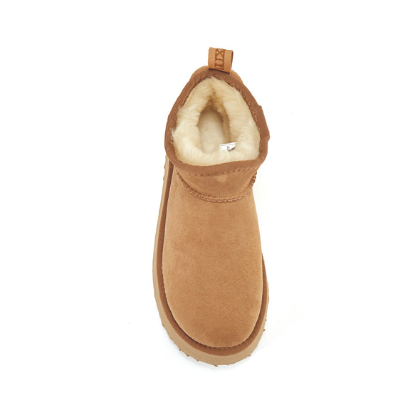 COSY ULTRA SHORT PLATFOAM CHESTNUT - Australia Luxe Collective