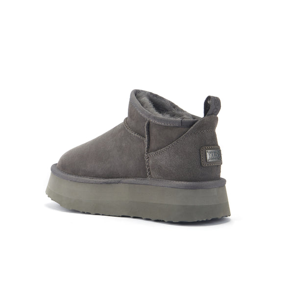 COSY ULTRA SHORT PLATFOAM GRAY - Australia Luxe Collective