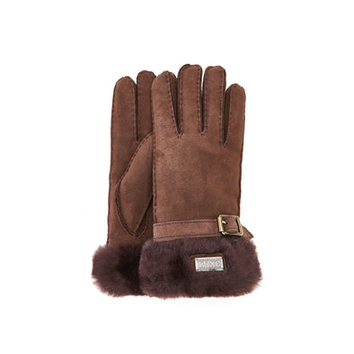 CUFF GLOVES SUEDE BEVA