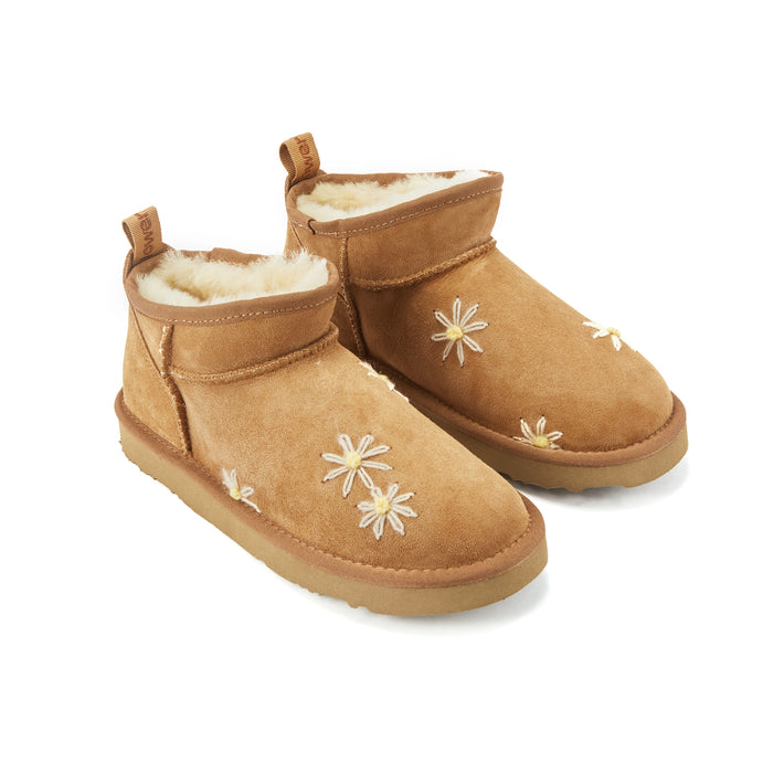 australia luxe FLOWERBOY COSY ULTRA SHORT CHESTNUT