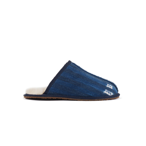 MENS CLOSED MULE INDIGO¬† - Australia Luxe Collective