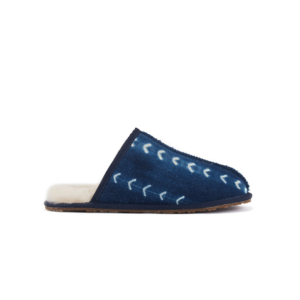 MENS CLOSED MULE INDIGO¬† - Australia Luxe Collective