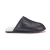 MENS CLOSED MULE LEATHER BLACK - Australia Luxe Collective