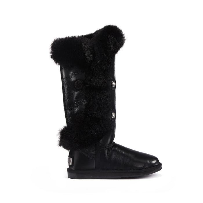 australia luxe NORDIC TALL SATIN BLACK