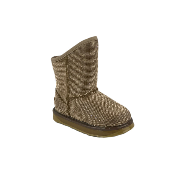 KIDS / YOUTH DIPPED COSY SHORT BRONZE DIAMONDS - Australia Luxe Collective