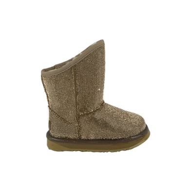 KIDS / YOUTH DIPPED COSY SHORT BRONZE DIAMONDS - Australia Luxe Collective