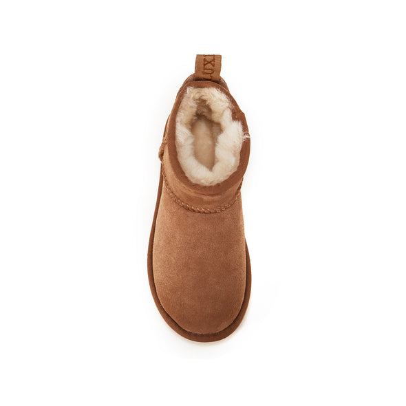 KIDS COSY ULTRA SHORT CHESTNUT - Australia Luxe Collective