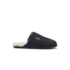 MENS CLOSED MULE CORD BLACK - Australia Luxe Collective