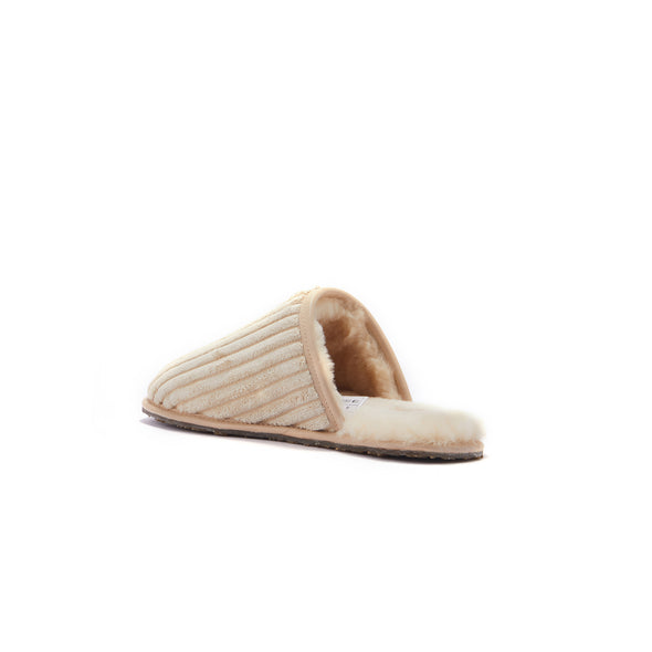 MENS CLOSED MULE CORD SAND - Australia Luxe Collective