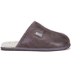 MENS CLOSED MULE LEATHER GRAY - Australia Luxe Collective